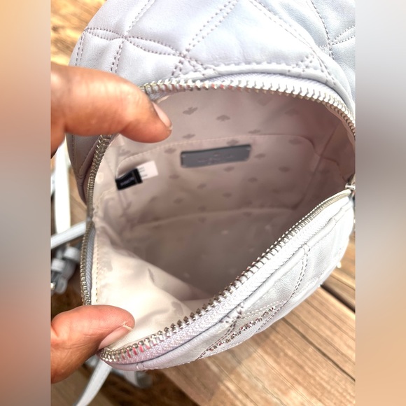 Kate Spade Natalia Mini Convertible Genuine Wuilted Leather Backpack Bundle - Picture 6 of 11